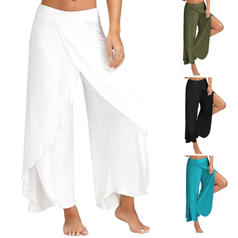Stay Stylish and Comfortable with Our Fashion Ruffled Yoga Pants