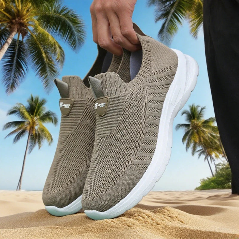 Men's Lightweight Slip-On Walking Sneakers