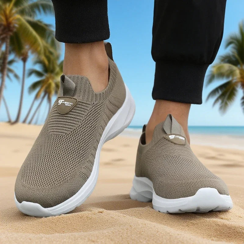 Men's Lightweight Slip-On Walking Sneakers