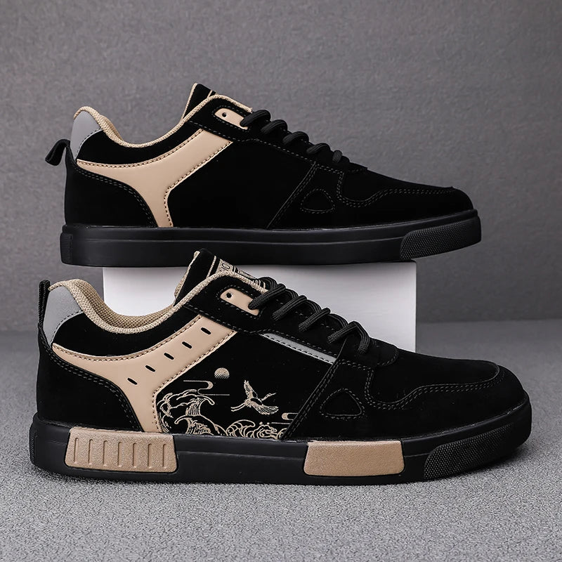 Men’s 2024 Summer Sneakers – Waterproof, Anti-Slip, Oversized Comfort