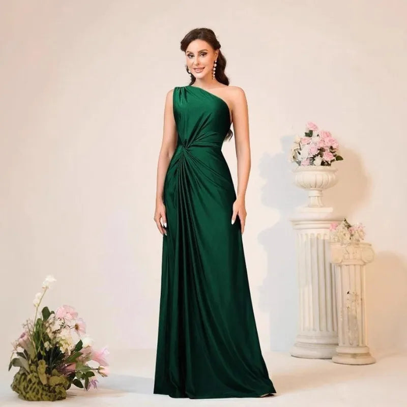 Elegant European & American Style Evening Dress
