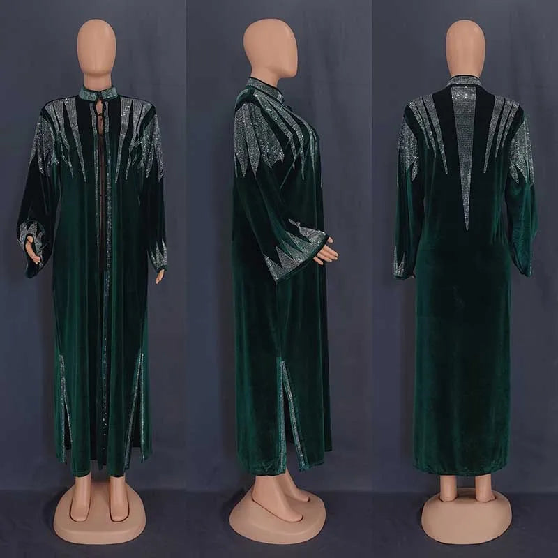 Velvet African Dresses