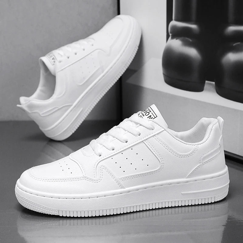Men's Fashion Leather Sneakers