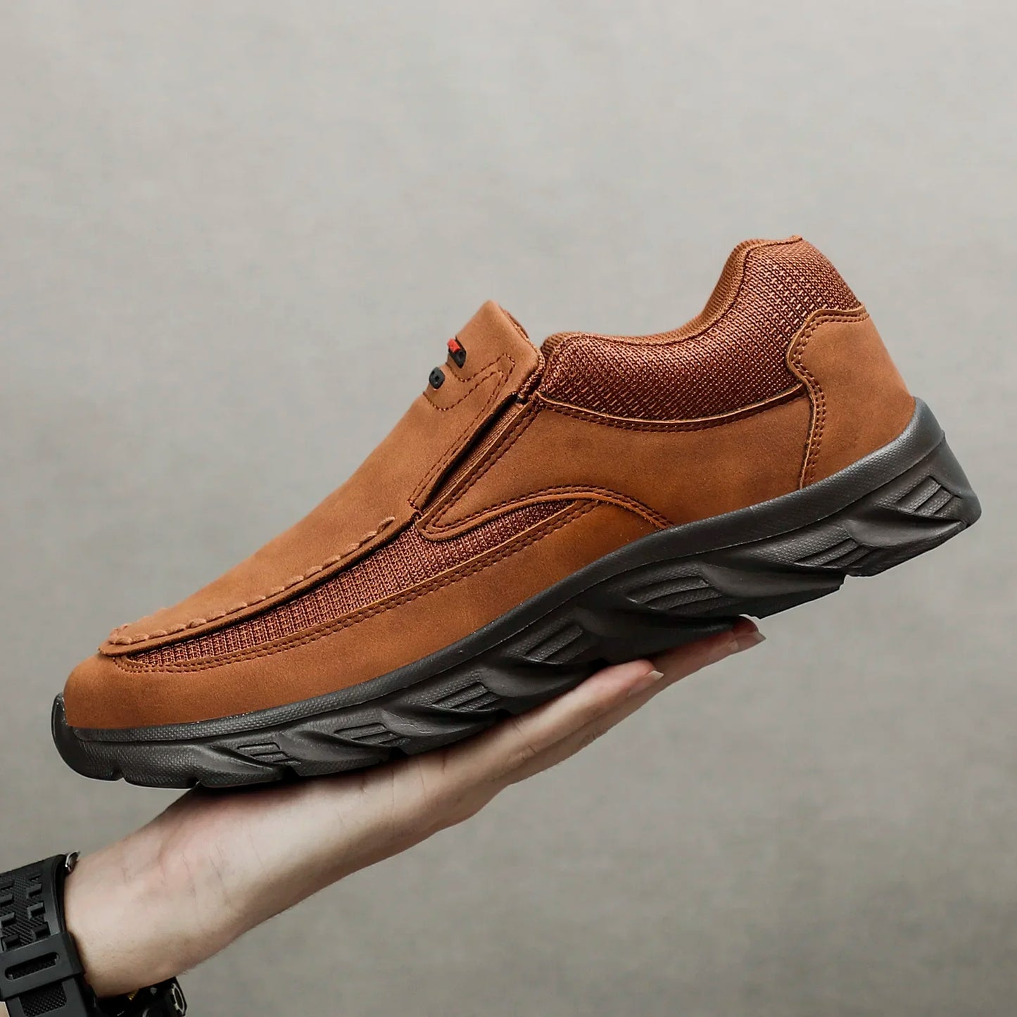 New Fashion Handmade Retro Leisure Shoes-Men's Walkin Loafers Sneakers