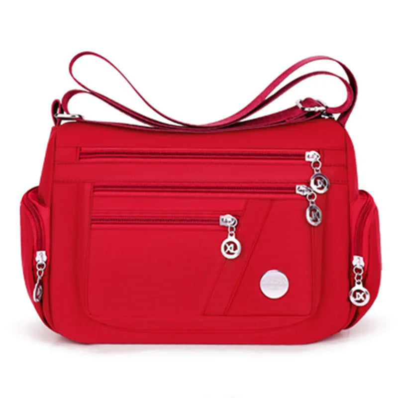 Versatile Nylon Crossbody Travel Bag for Women