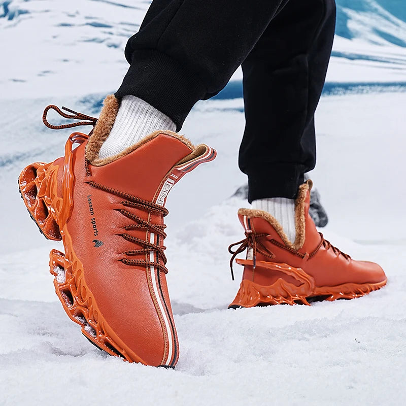 New Men's Winter Boots – Waterproof, Warm & Non-Slip