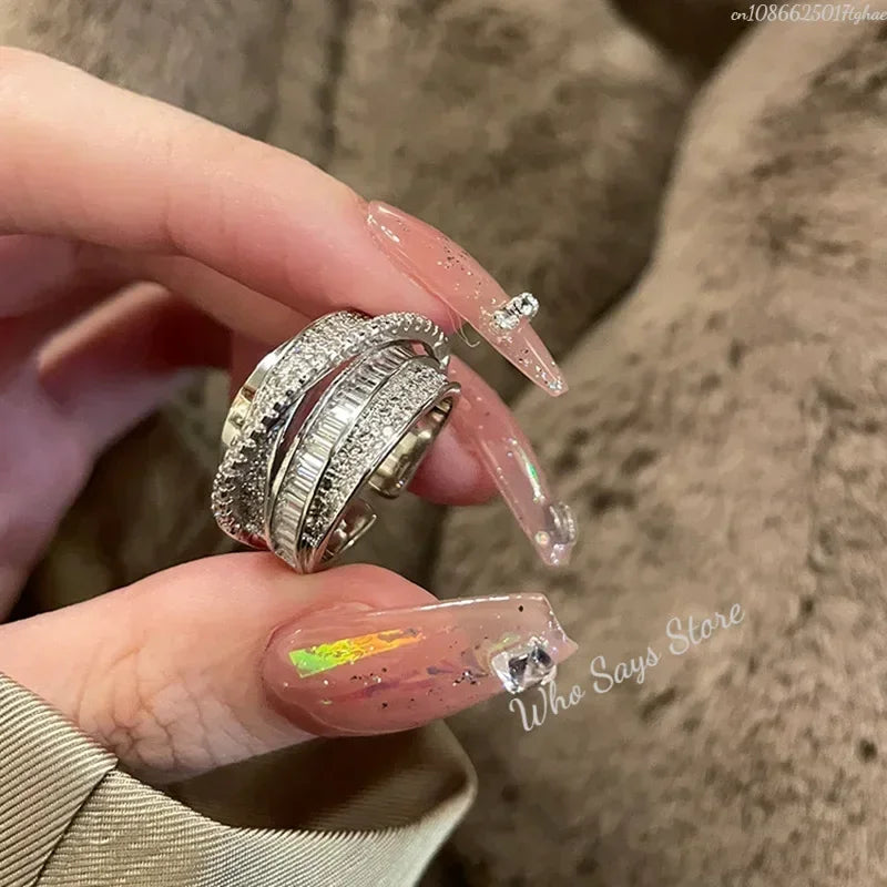 Fashion Elegant Zircon Ring