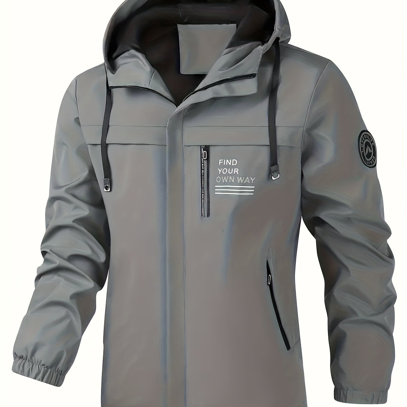 Men’s Casual Sporty Hooded Jacket