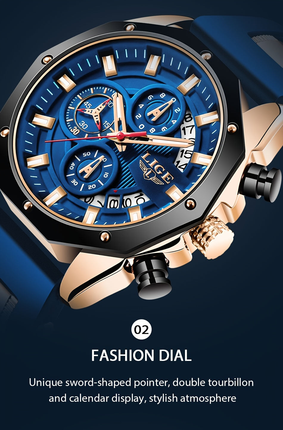 New Fashion Men's Chronograph Watch