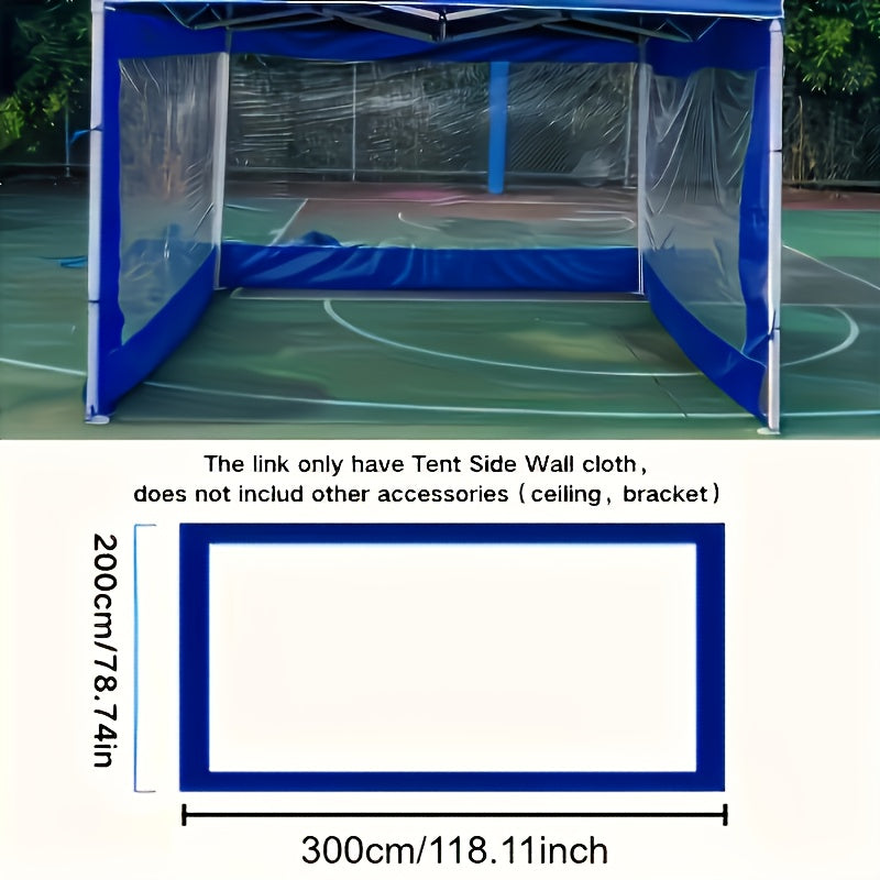 Extra Large Red/Blue Outdoor Tent Canopy