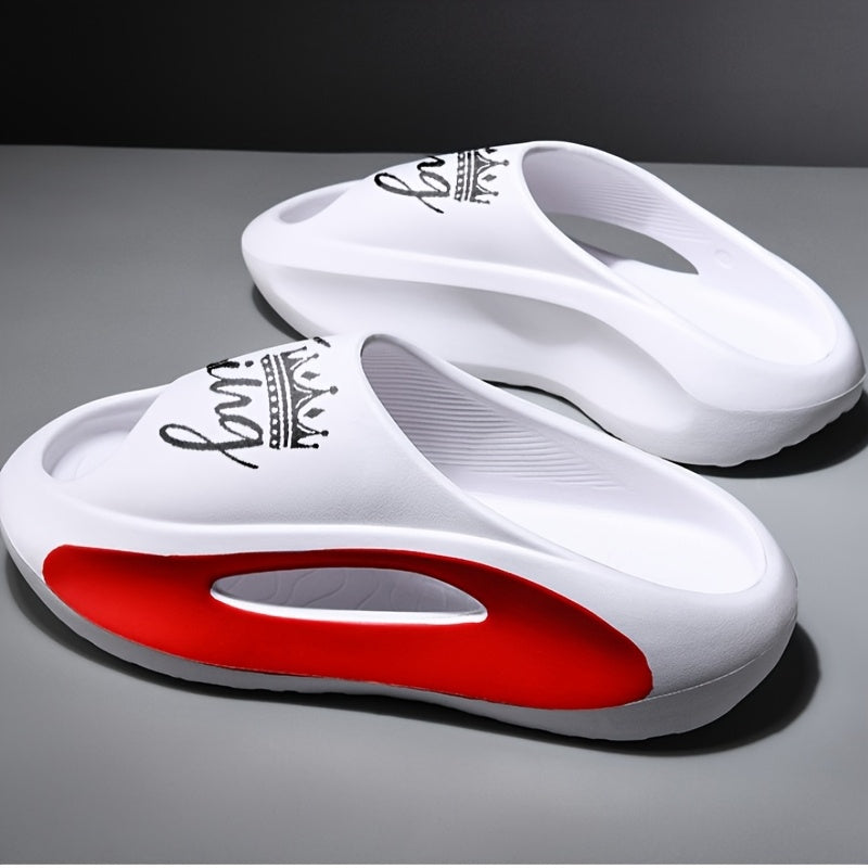 Non-Slip EVA VMI Men's Slides – Arch Support Open-Toe Sports Sandals