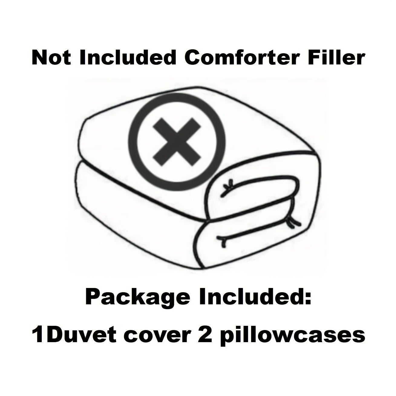 3-Piece Polyester Abstract Space-Themed Duvet Cover Set