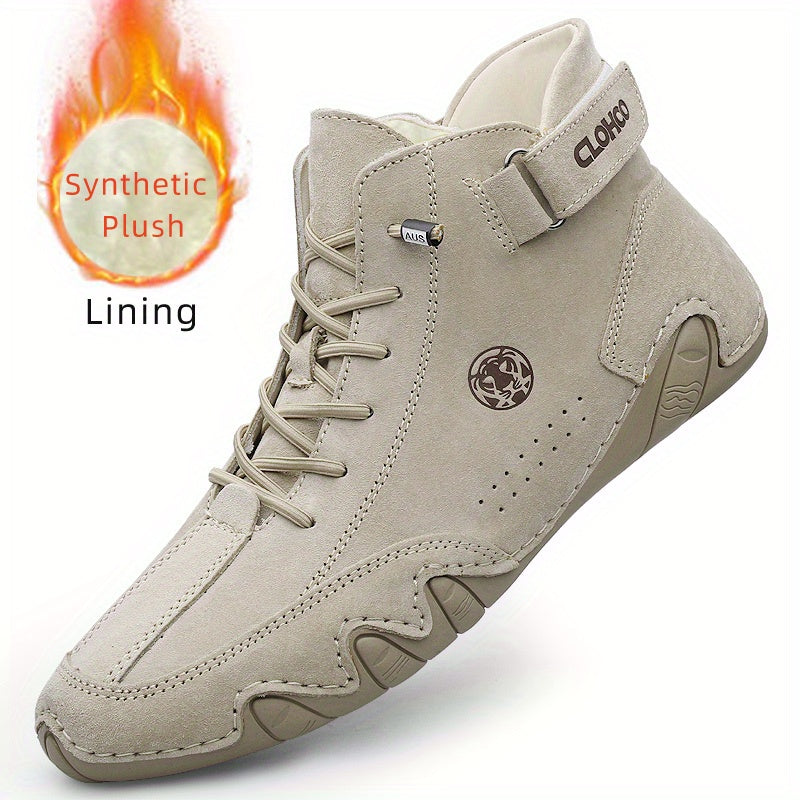 CLOHOO Brand Men's Pig Short Boots