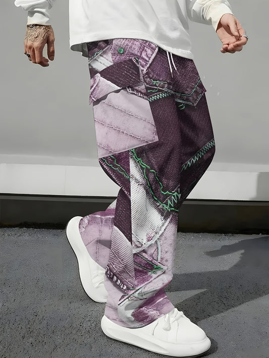 Men’s Heavy-Duty Work Pants – Plus Size