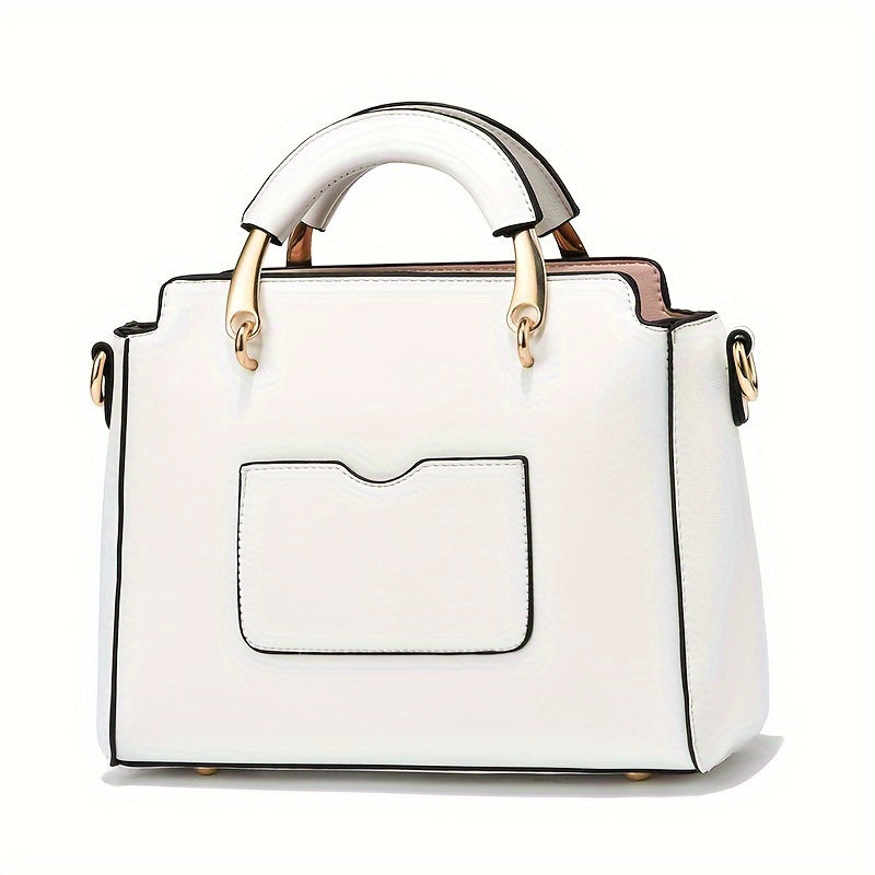 Top Handle Satchel Purses with Cute Kitten Pendant