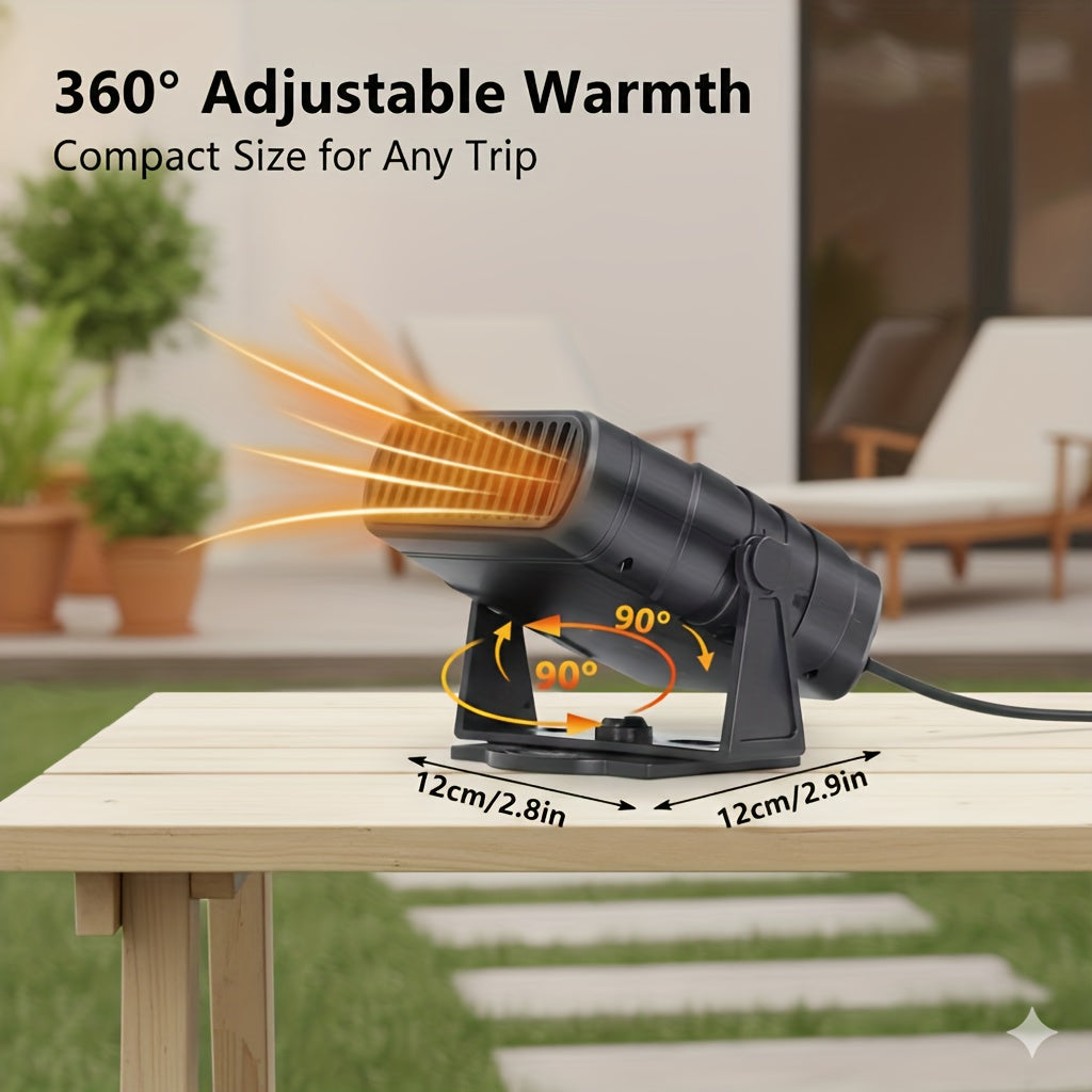 PET Fast Heating Ceramic Heater – Monocrystalline Solar Outdoor Camping Heater