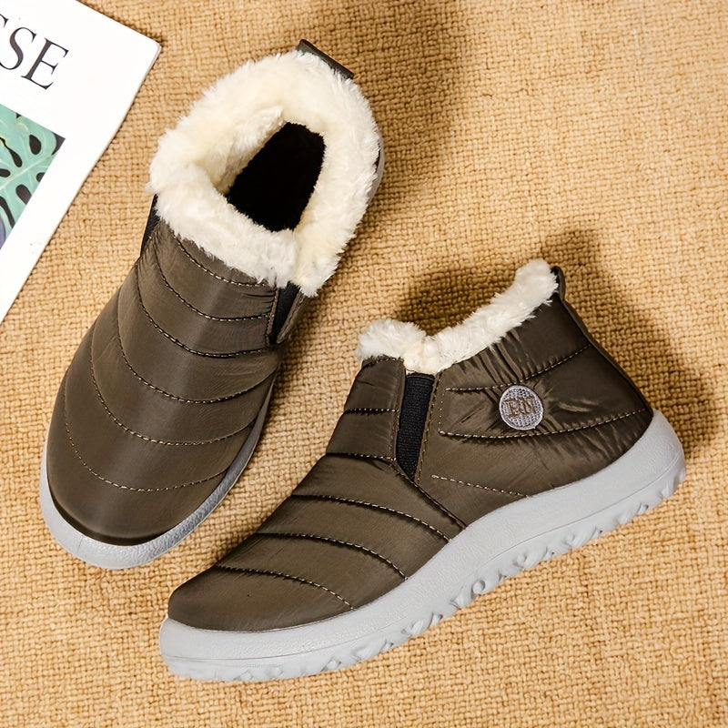 Women's Winter Snow Boots – Warm, Plush & Stylish
