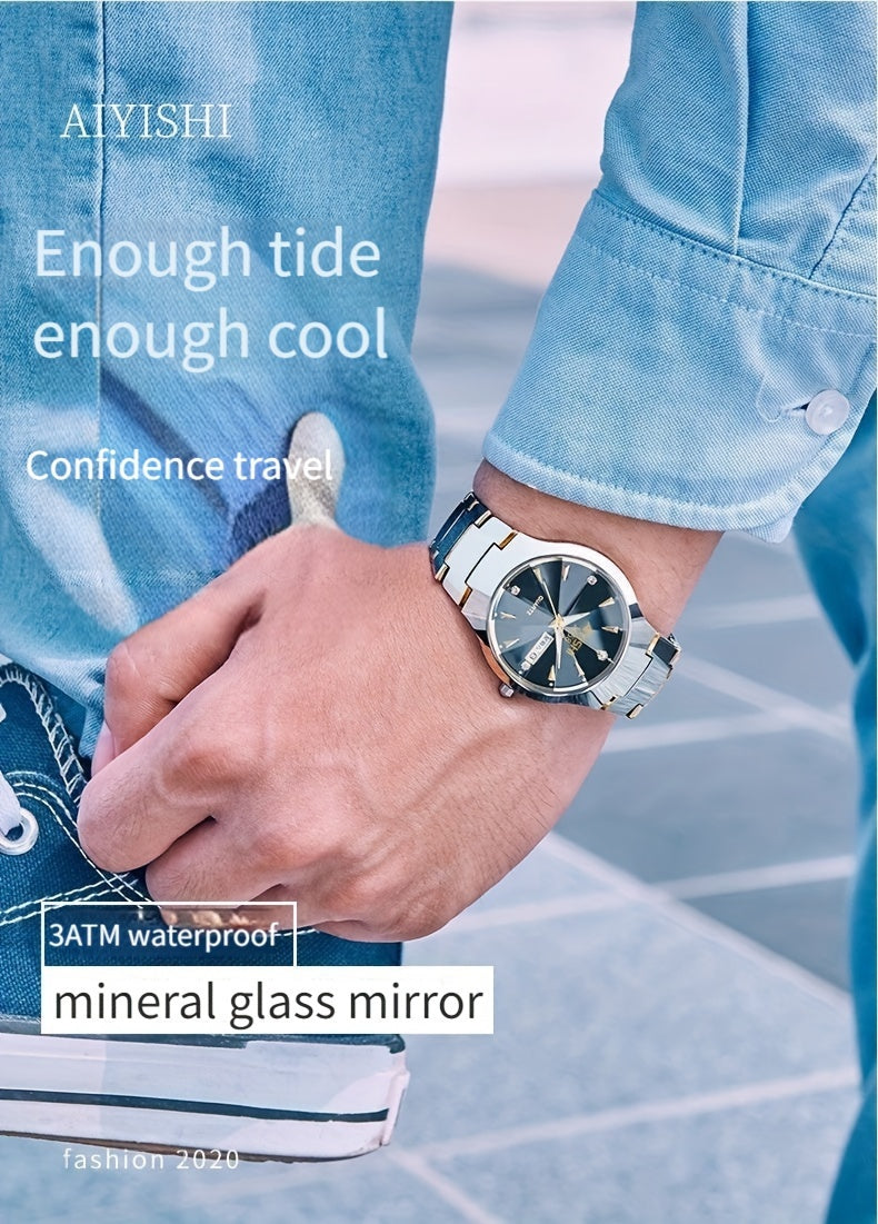 Luminous Double Date Watch