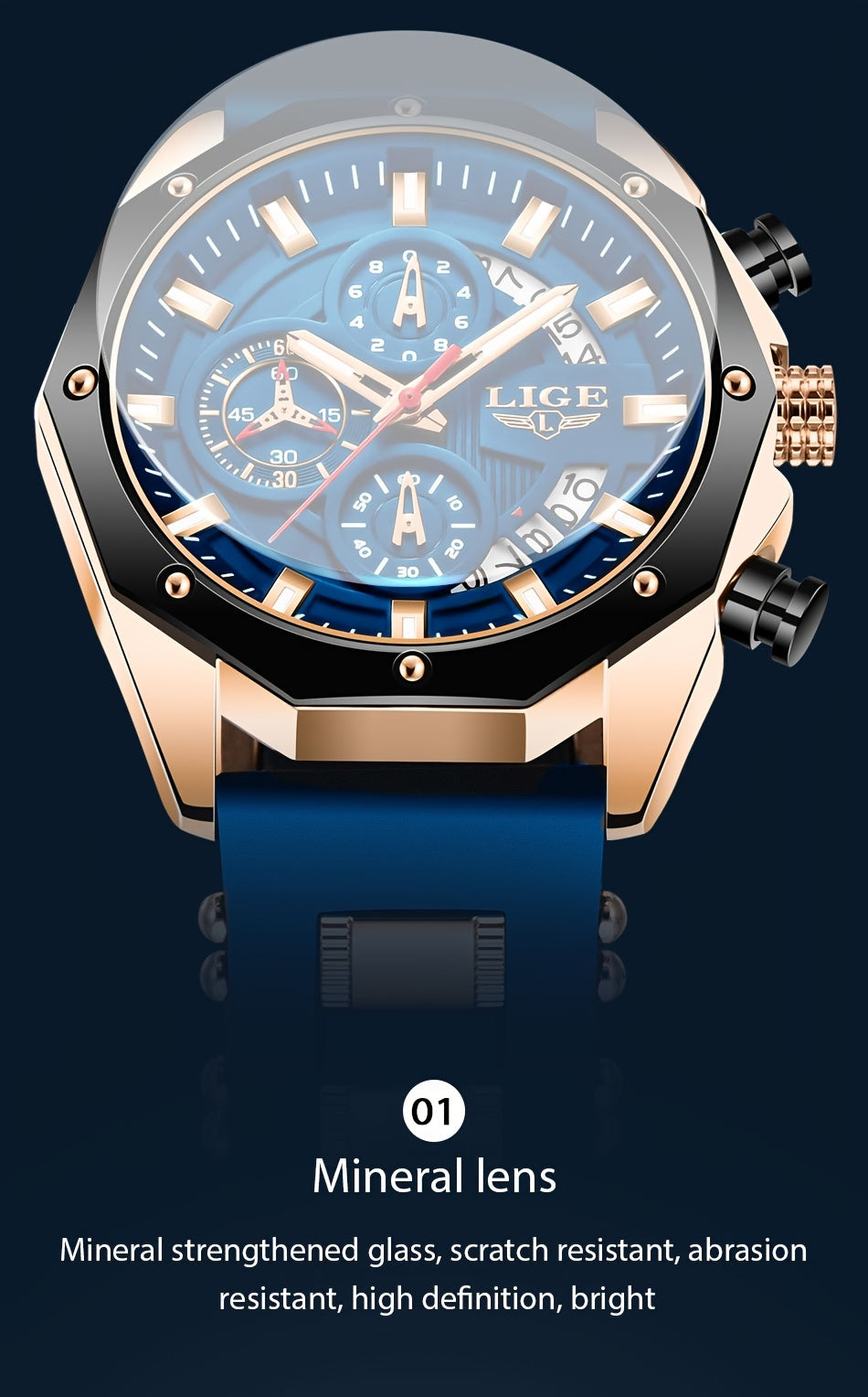 New Fashion Men's Chronograph Watch