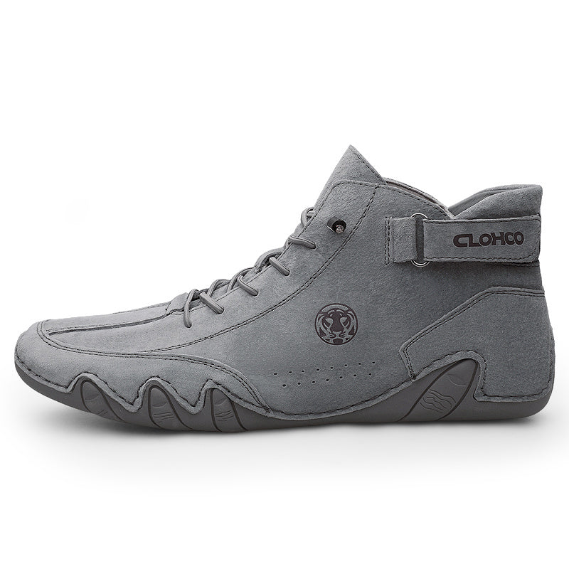 CLOHOO Brand Men's Pig Short Boots