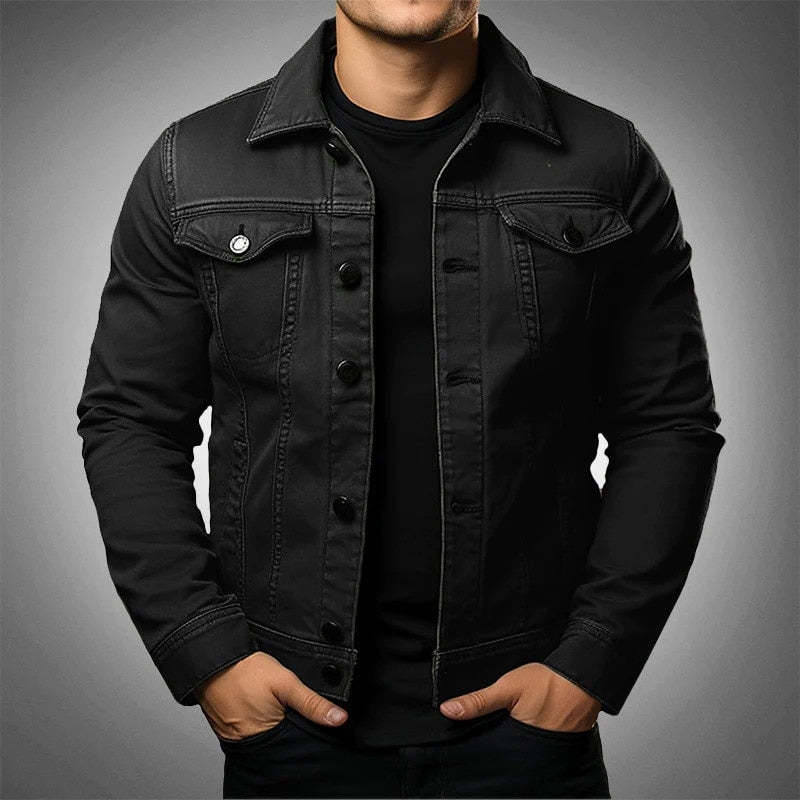 3D Printed Casual Men's Solid Color Shirt Slim Lapel