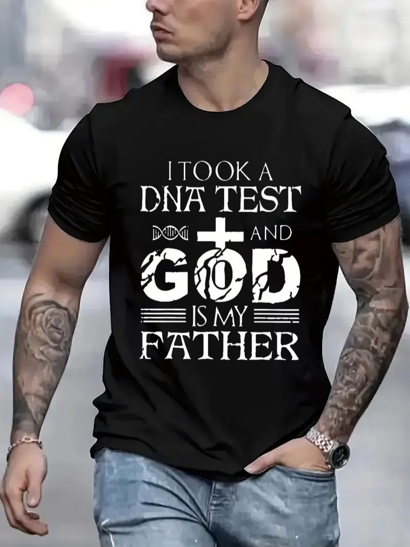 Men’s Comfortable Cotton Crew Neck T-Shirt