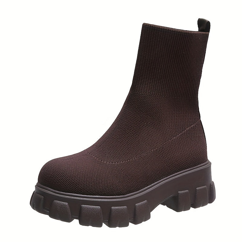 Women's Thick-Soled Short Boots