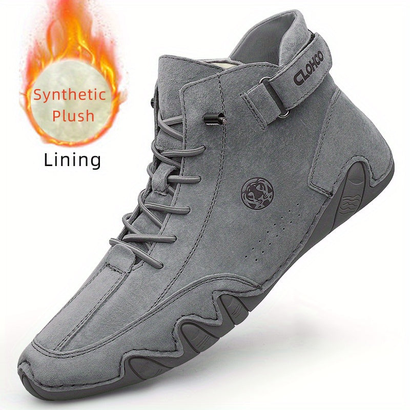 CLOHOO Brand Men's Pig Short Boots