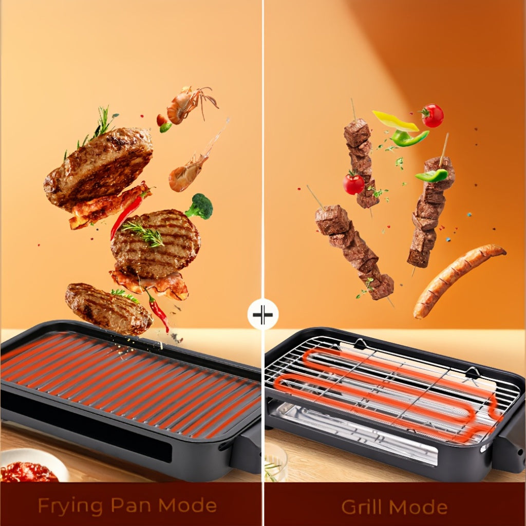 🔥 1500W Electric Grill for Indoor & Outdoor BBQ