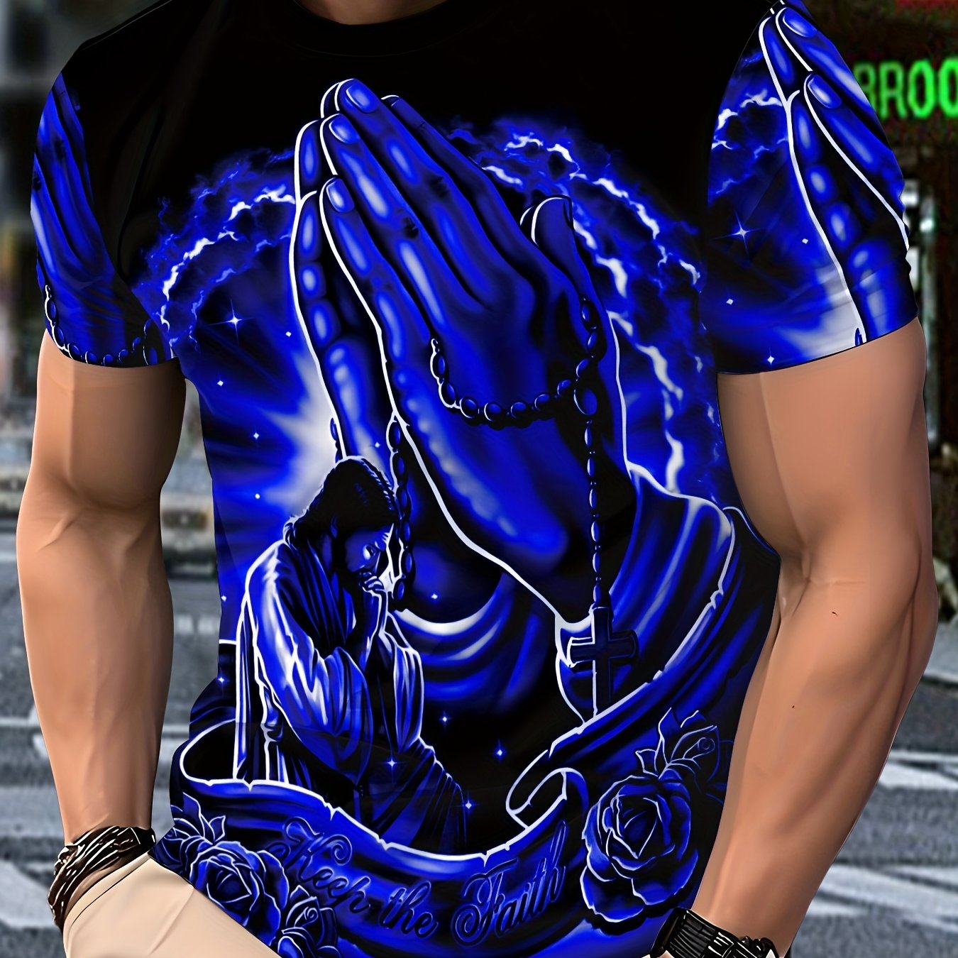 Men's Casual Crew Neck T-Shirt – Light Luxury Summer Essential