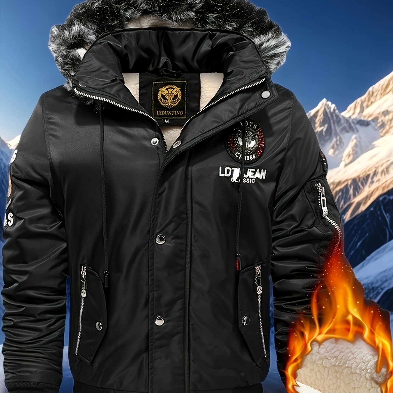Men's Heavyweight Arctic Winter Jacket