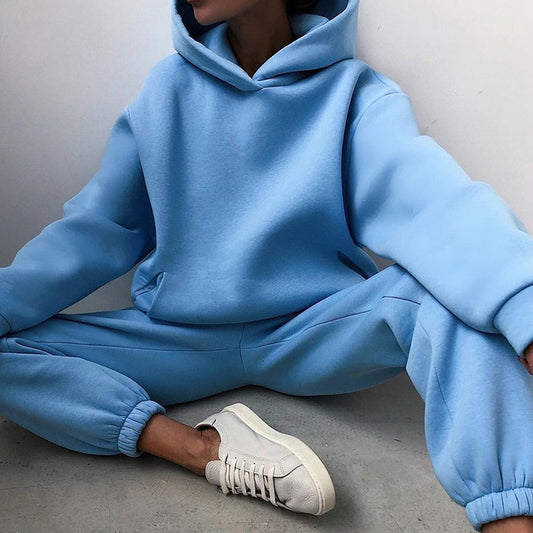 Women's Spring Hooded Set