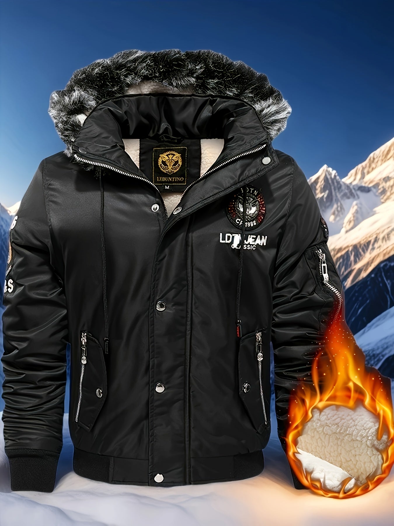 Men's Heavyweight Arctic Winter Jacket