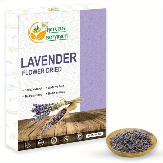 Herbs Botanica Dried Lavender Flower Buds – 3.5 oz