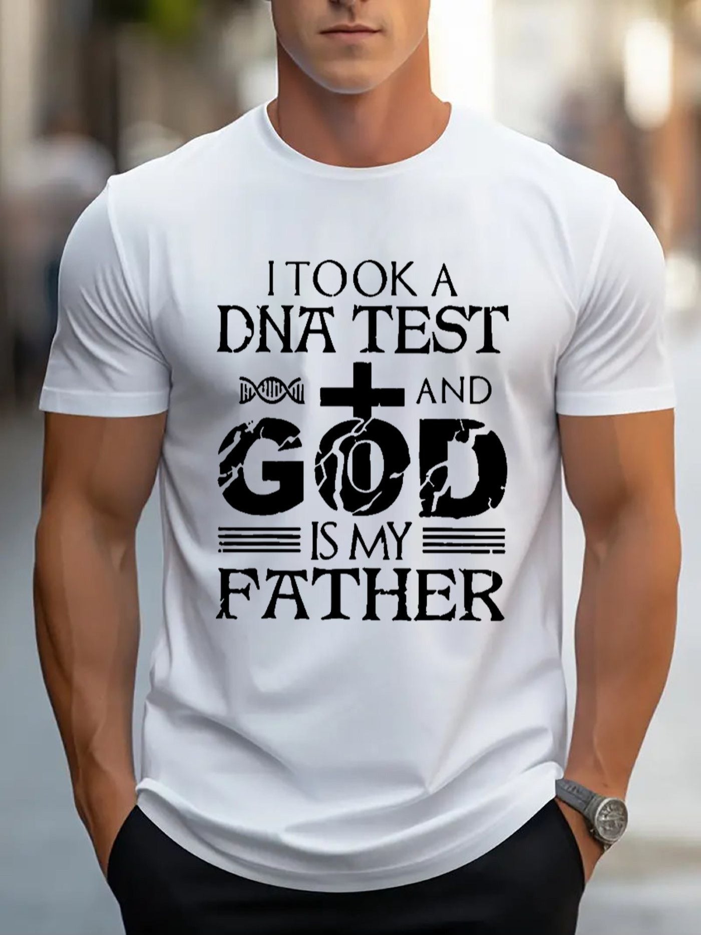 Men’s Comfortable Cotton Crew Neck T-Shirt