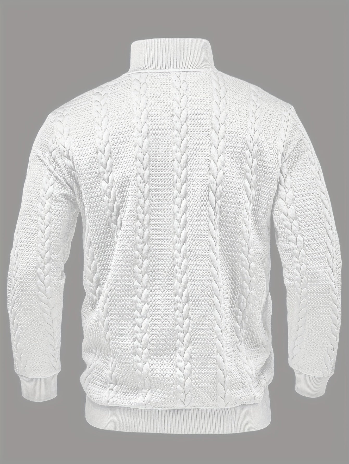 Men's Henley Shirt – Soft Stretch Long Sleeve Button-Up with Elastic Hem