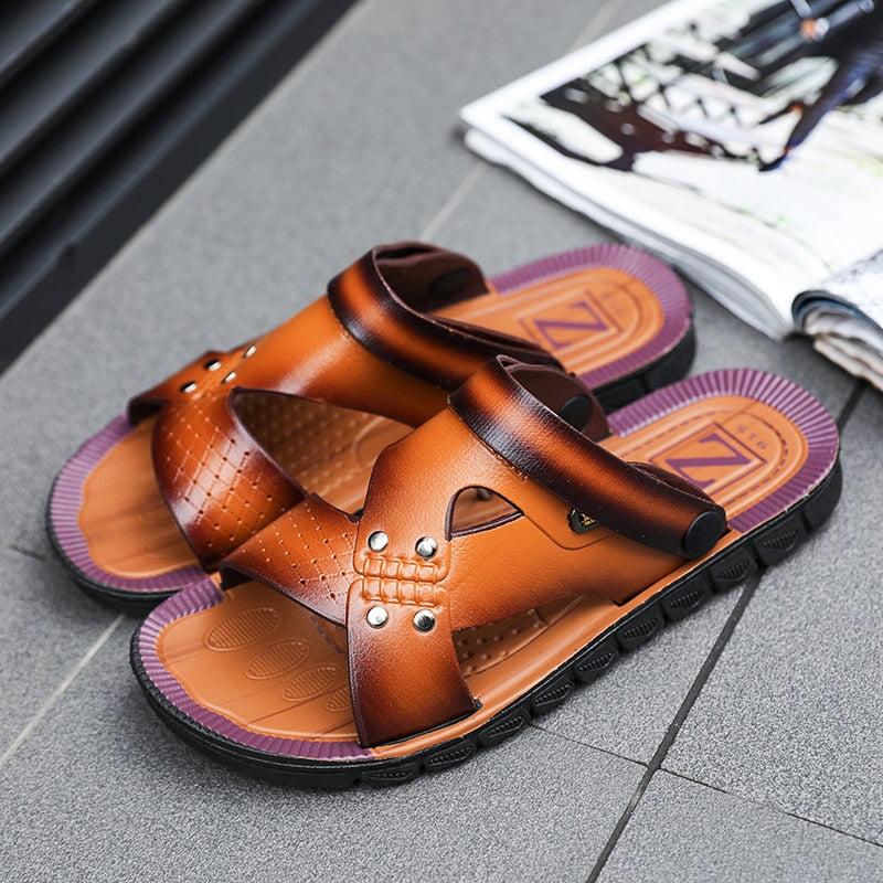 Men’s Summer Flip Flops – High Quality Beach Sandals