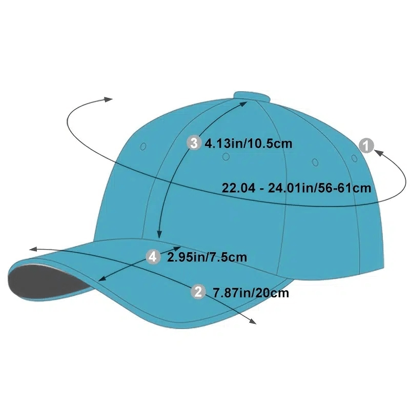 Men's casual baseball cap hip hop dad hat
