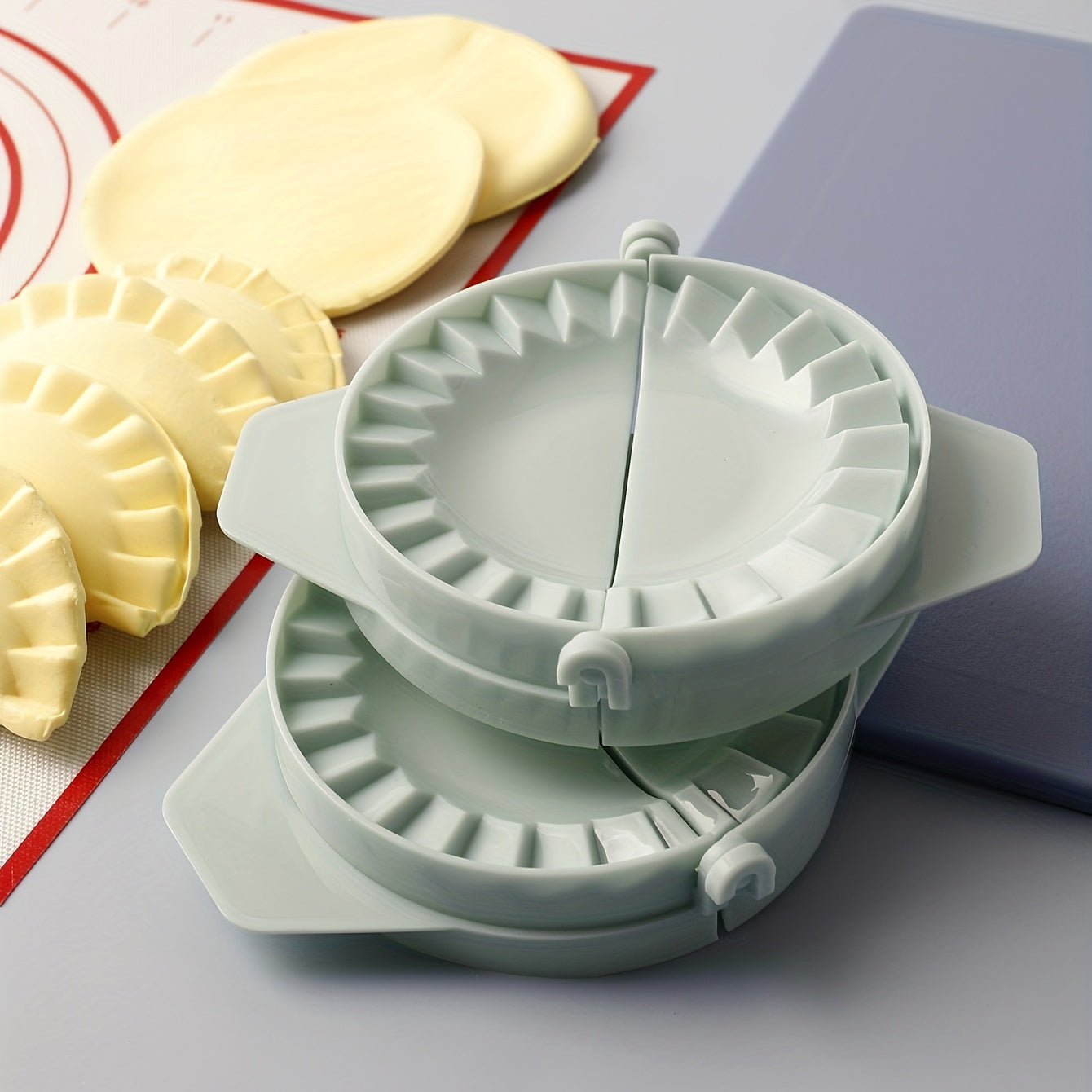 1pc Dumpling Maker – Empanadas Press Mold for Pierogi, Calzones, Turnovers & More