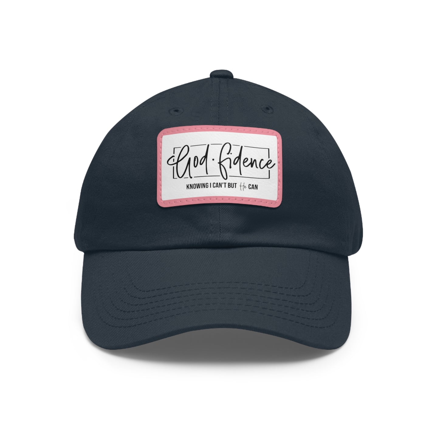 Dad Hat with Leather Patch