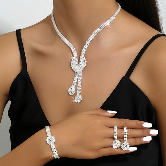 4-Piece Elegant Jewelry Set
