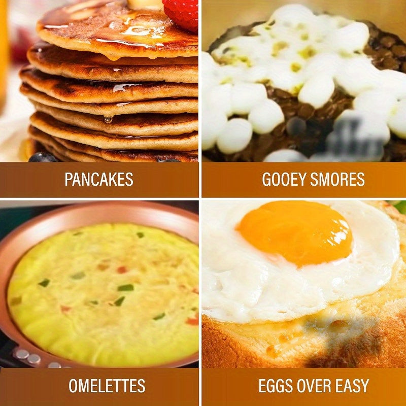 Double-Sided Nonstick Copper Frying Pan