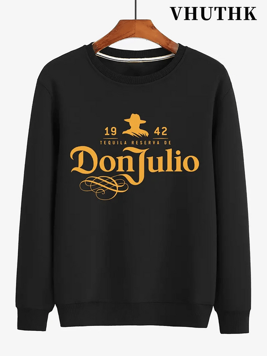 Don Julio Printed Men’s Casual Long-Sleeve Pullover Sweatshirt