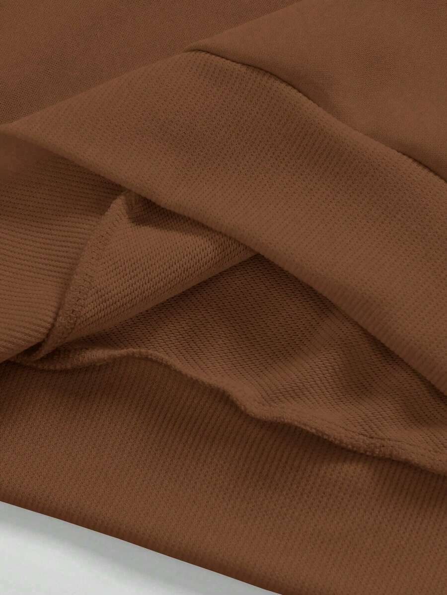 Men’s Fashionable Creative Bear Print Sweatshirt