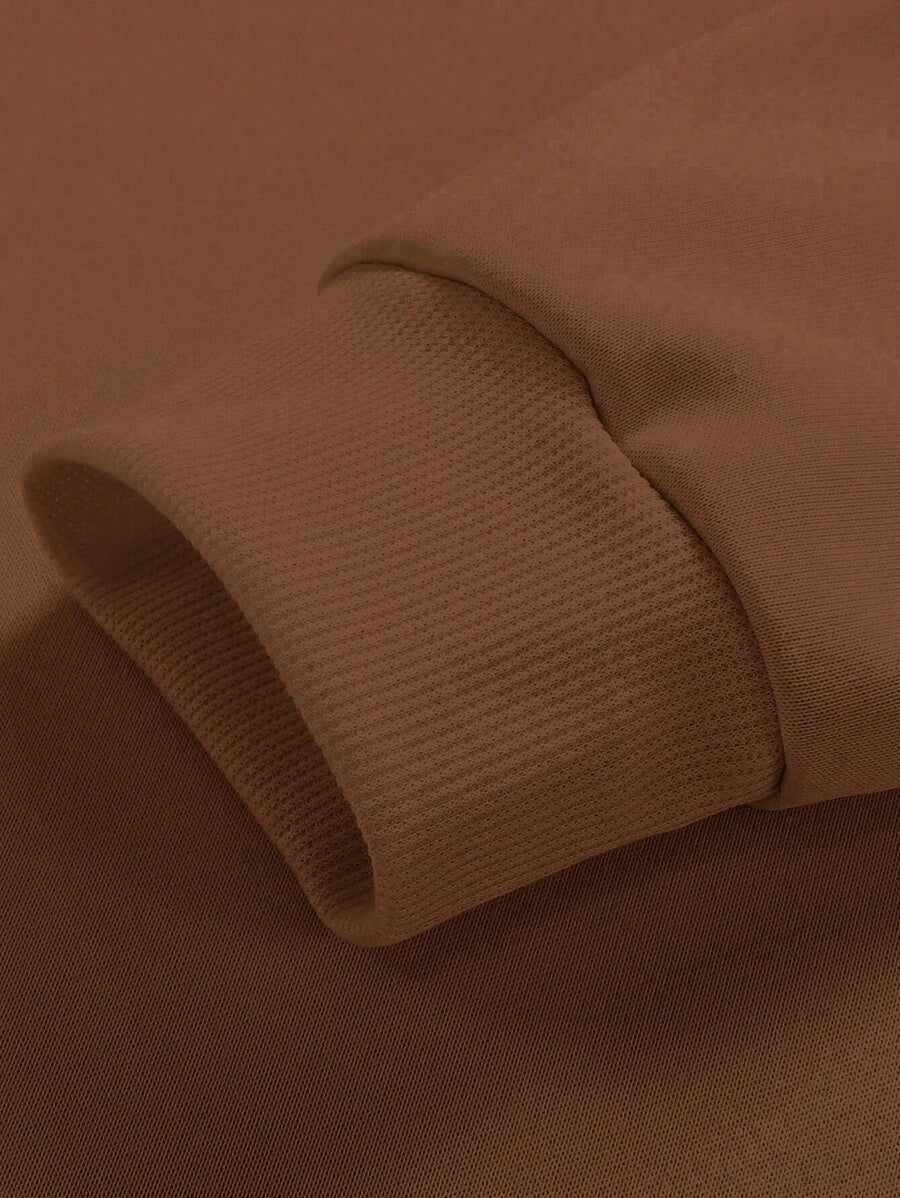 Men’s Fashionable Creative Bear Print Sweatshirt