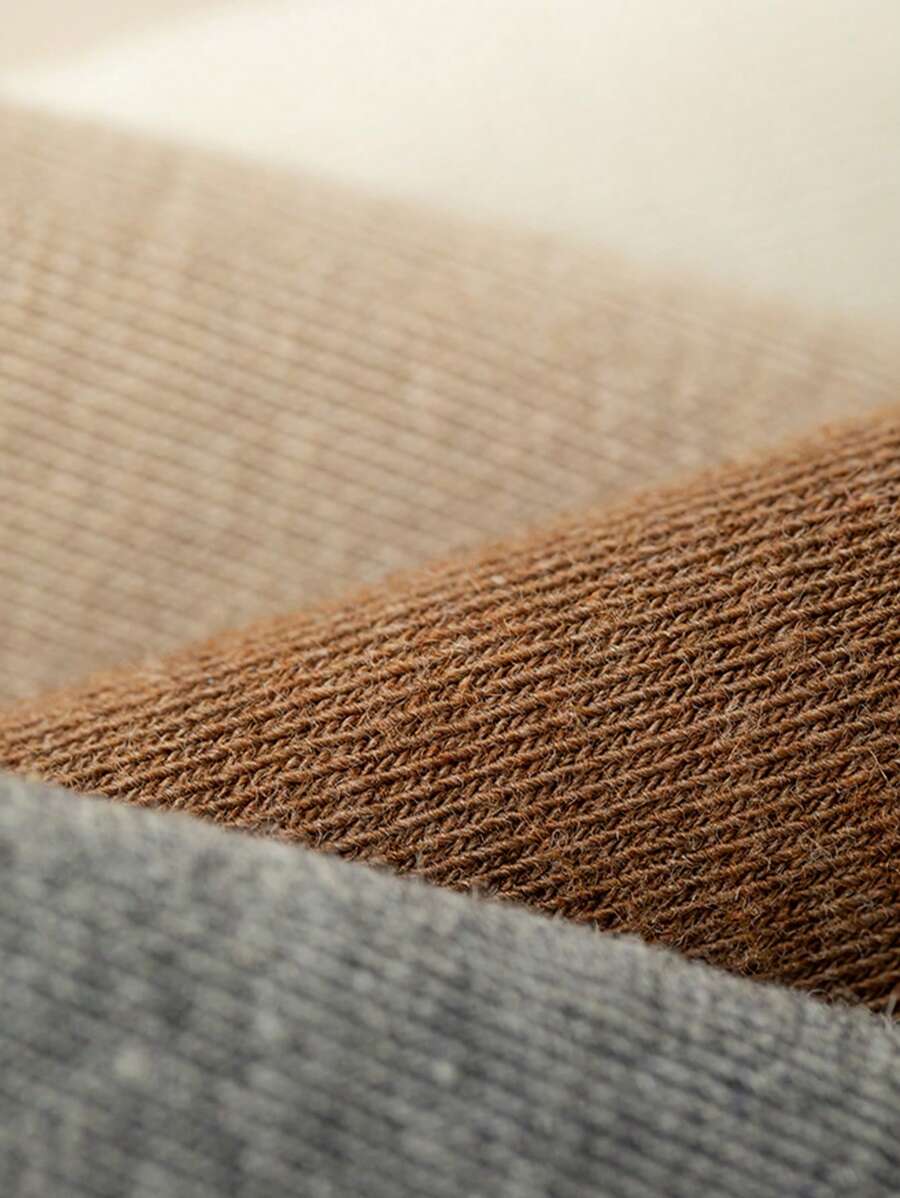 6 Pairs Women’s Plain Color Thigh-High Socks – Minimalist Japanese School Style