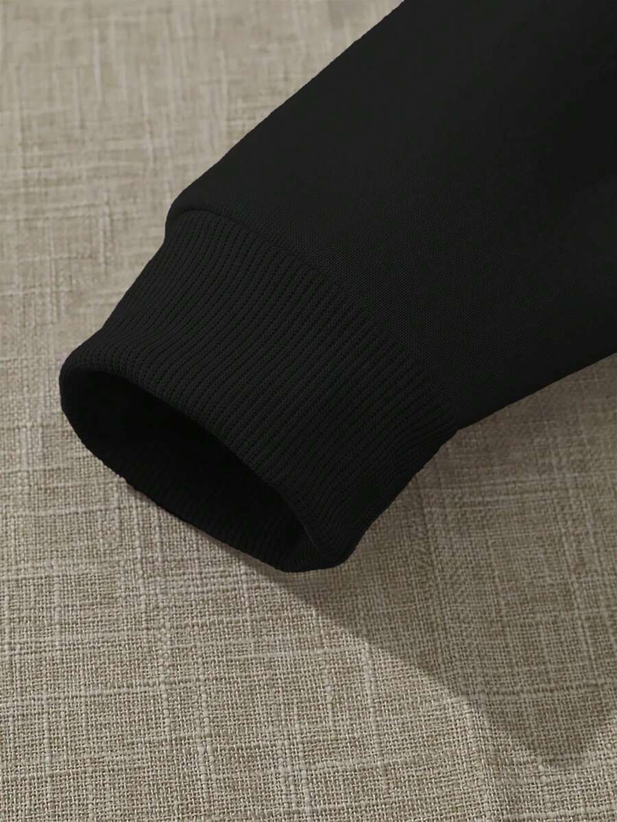 INAWLY Women's Letter Printed Casual Hoodie With Pocket