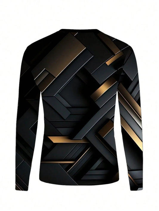 Geometric Pattern T-Shirt