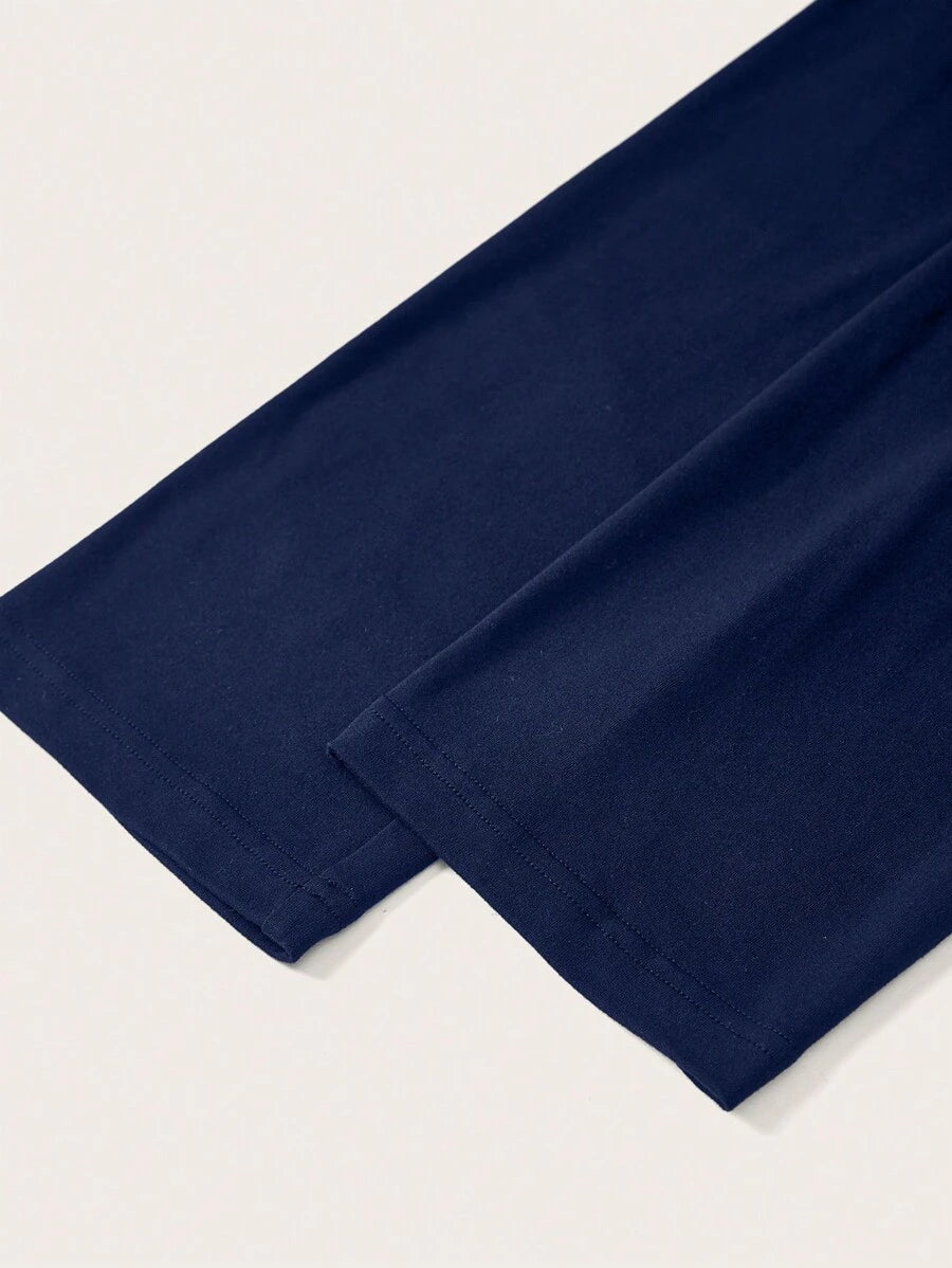 EMERY ROSE Plus Size Women's Casual Minimalist “God” Slogan Print Cami Tank Top