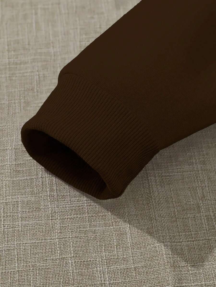 INAWLY Women's Letter Printed Casual Hoodie With Pocket